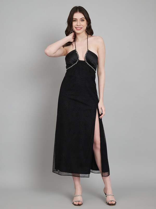 Buy Short Silk Slip Dress Black Mini Slip Dress Black 100% Silk Cami Dress  Silk Bias Cut Open Back Date Dress Black Slip Dress Online in India 