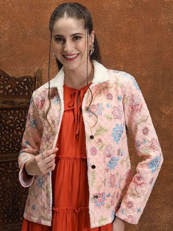 Women Peach Jacket Buy Women Peach Jacket online in India