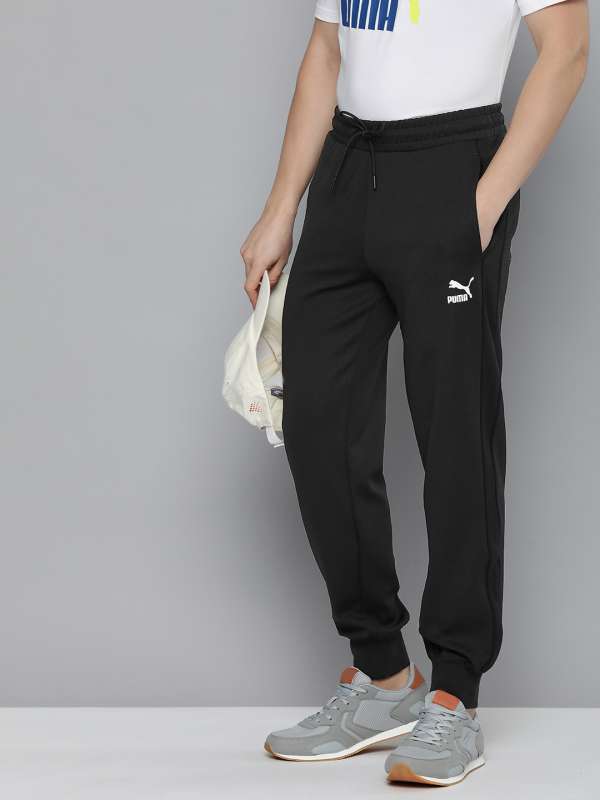 Puma Men Black T7 Track Pants Buy Puma Men Black T7 Track Pants online in India
