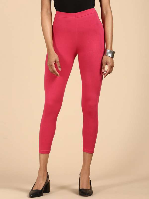 Buy Lux Lyra Lime Free Size Ankle Leggings Online In India At