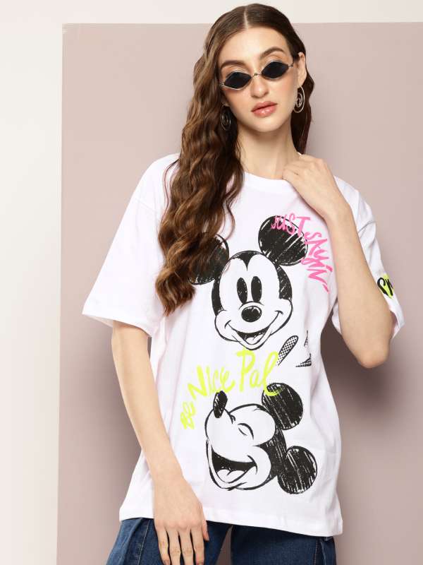 Mickey mouse shirts womens online