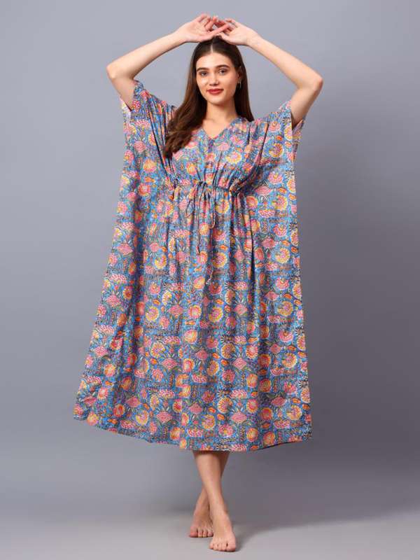 Myntra sales kaftan nighty