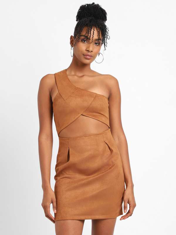 Tan dress forever best sale 21