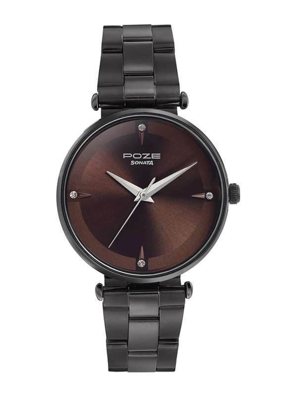 Sonata metal watches for ladies online