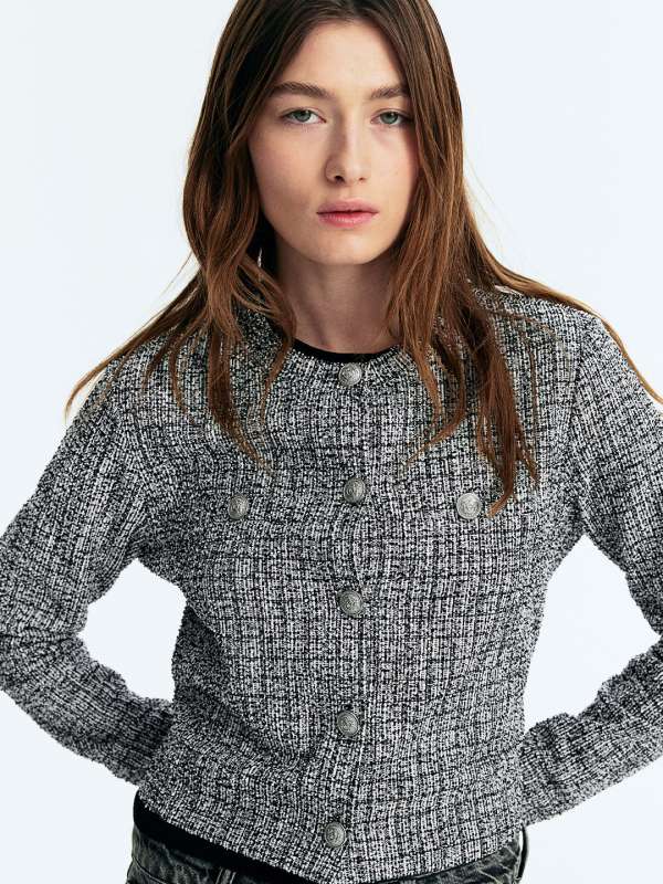 Trendyol Soft Textured Sweater Cardigan with Zipper and Braids 2024, Buy  Trendyol Online