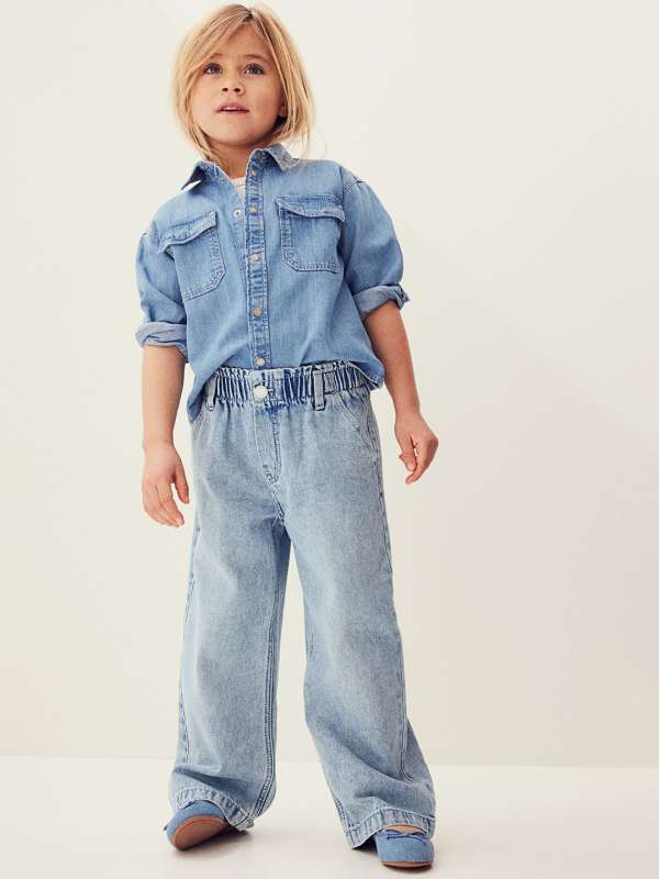 H&m wide jeans sales