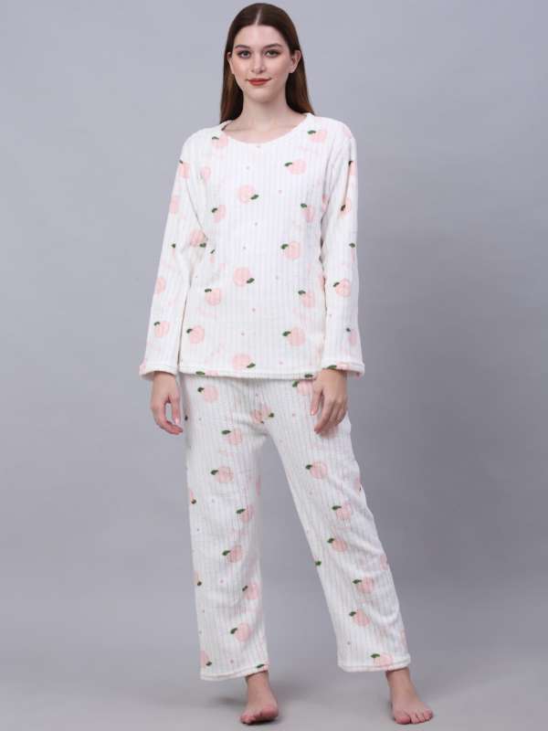 Woolen night suits for womens 2025