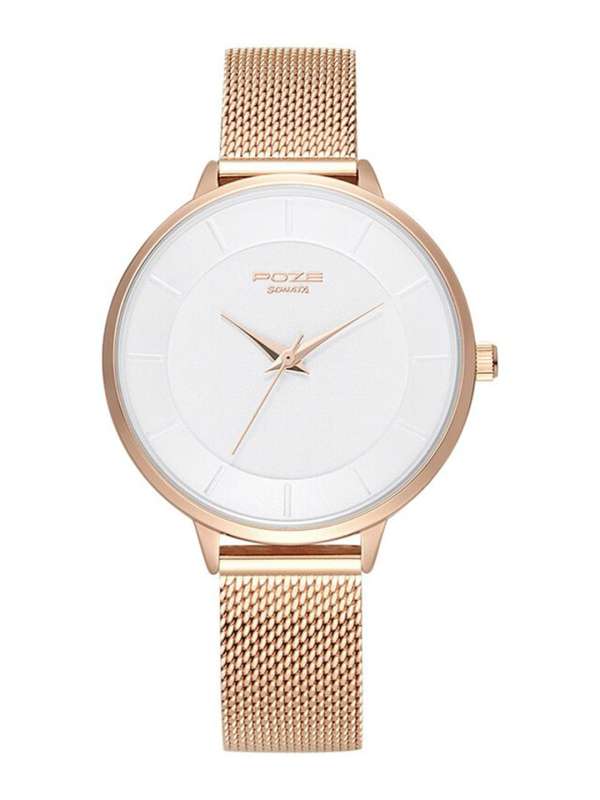 Sonata gold and silver watch store