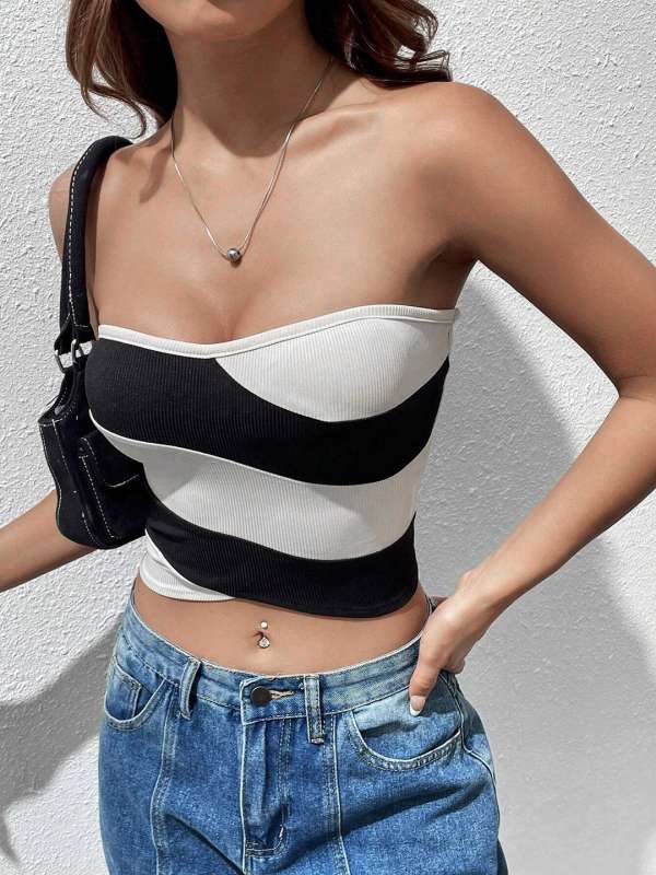 Party wear tube tops online top