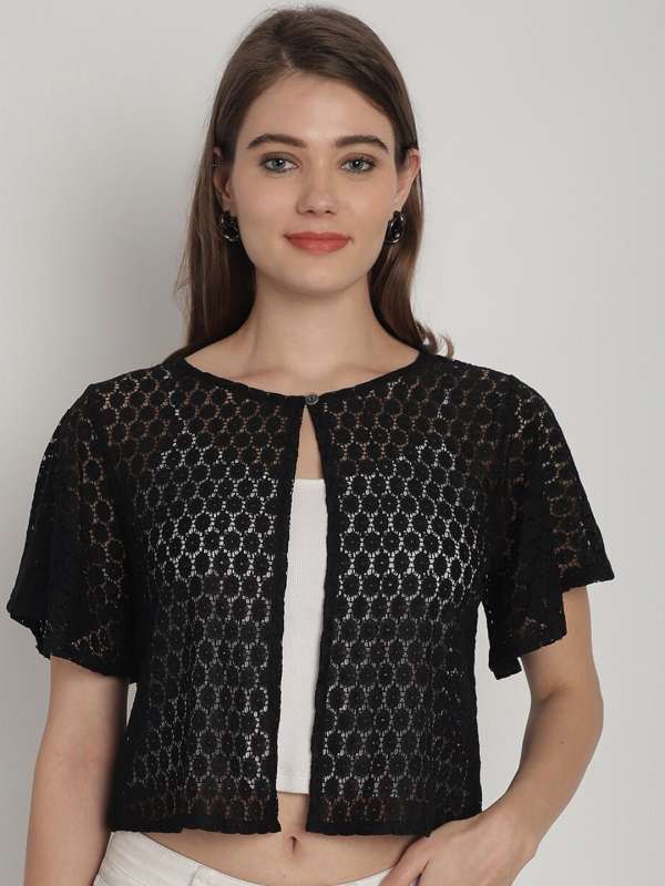 Lace shrugs online online