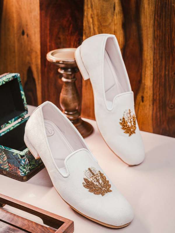 White Suede Shoes Buy White Suede Shoes online in India