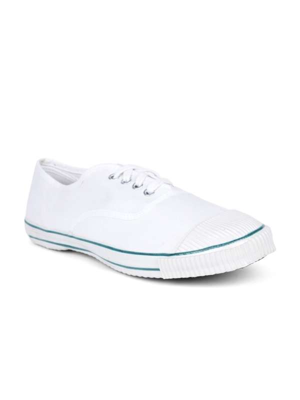 Power white canvas shoes deals