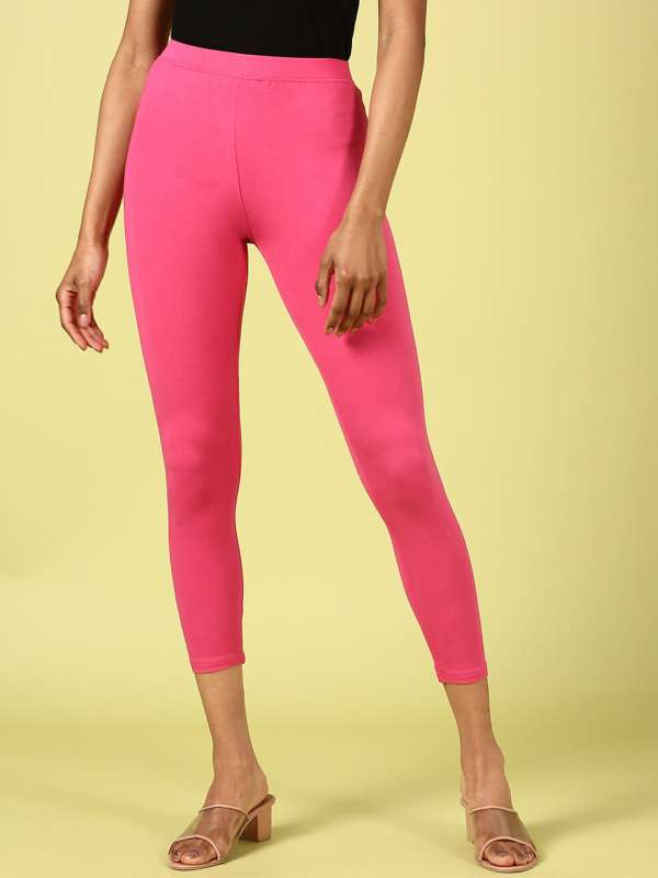 Buy Lux Lyra Ankle Length Legging L176 S. Blue Free Size Online at Low  Prices in India at