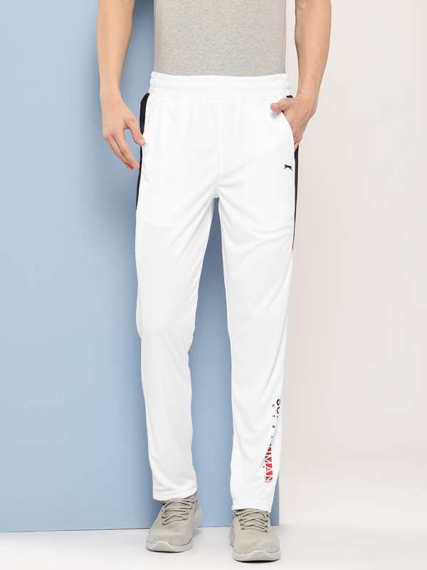 White Sports Track Pants Buy White Sports Track Pants online in India
