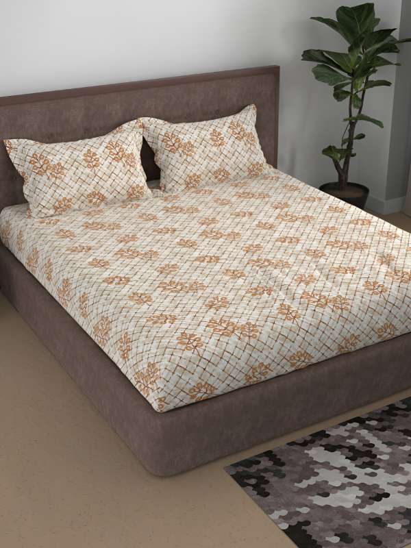 Queen bed shop sheet set cotton