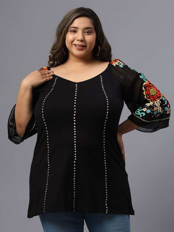 Cute plus size tops cheap sales