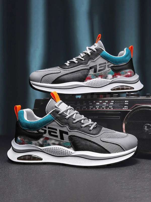 Grey Mesh Casual Shoes Buy Grey Mesh Casual Shoes online in India