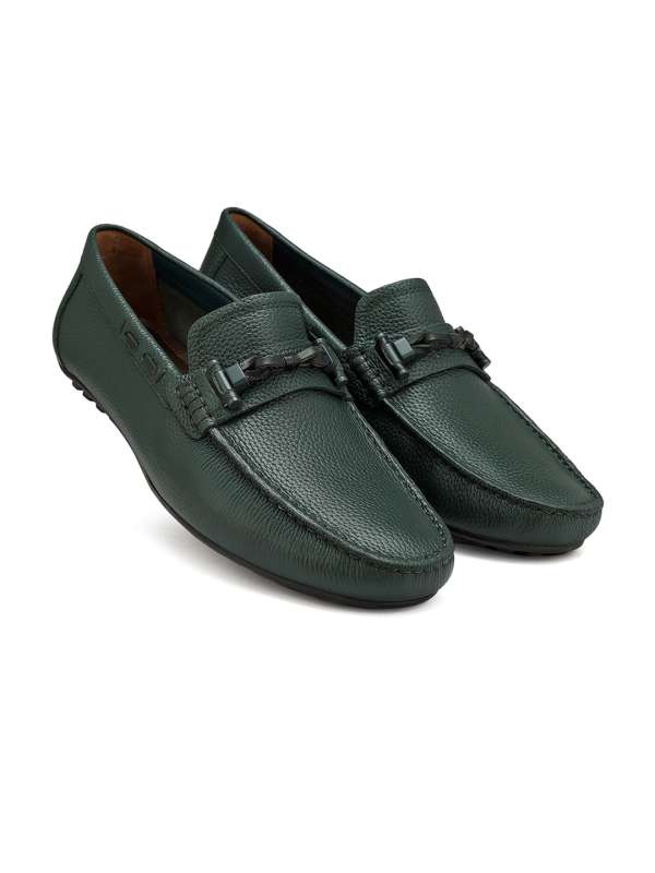 Green formal shoes on sale
