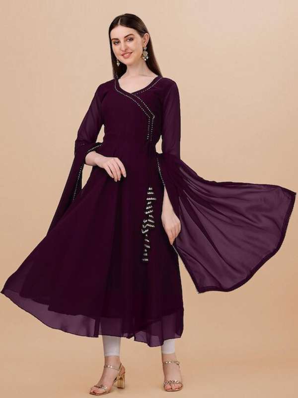 Long kurta with online ankle length leggings