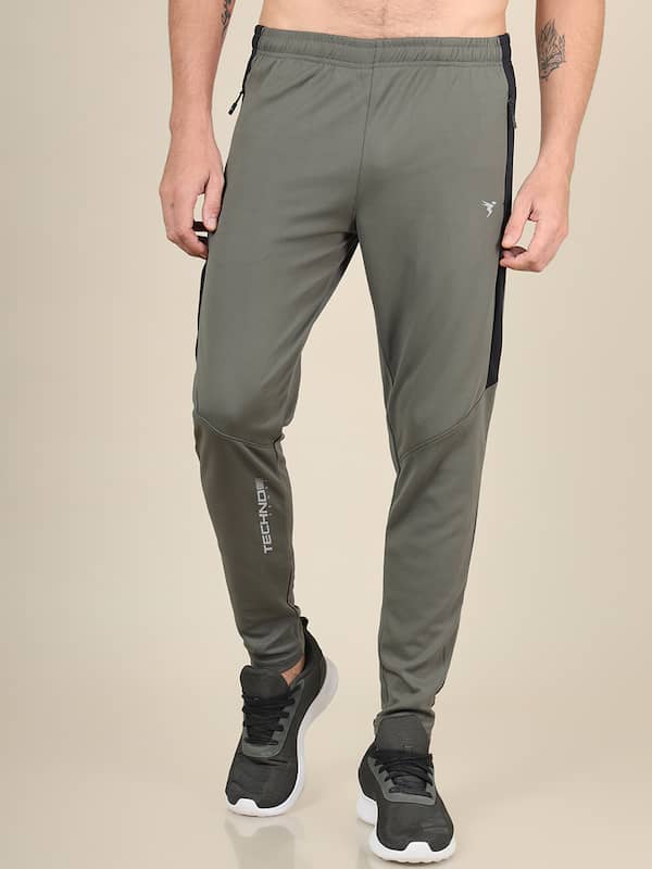 Grey Slim Fit Track Pants 7553308.htm - Buy Grey Slim Fit Track Pants  7553308.htm online in India