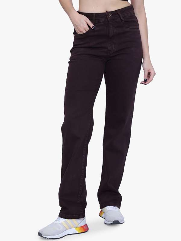 Buy Navy Trousers & Pants for Women by Fck-3 Online