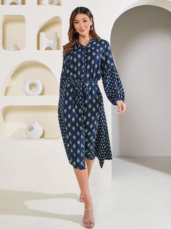 Myntra polka dot dress online