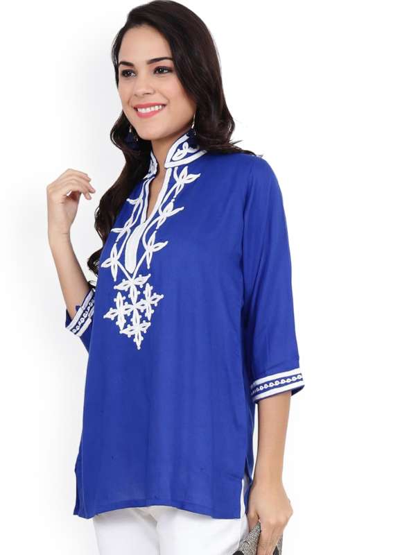 Kashmiri kurti top myntra
