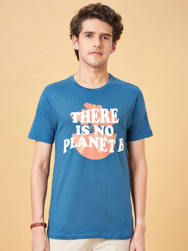 Buy Urban Ranger by Pantaloons Grey Cotton Slim Fit Printed T-Shirt for  Mens Online @ Tata CLiQ