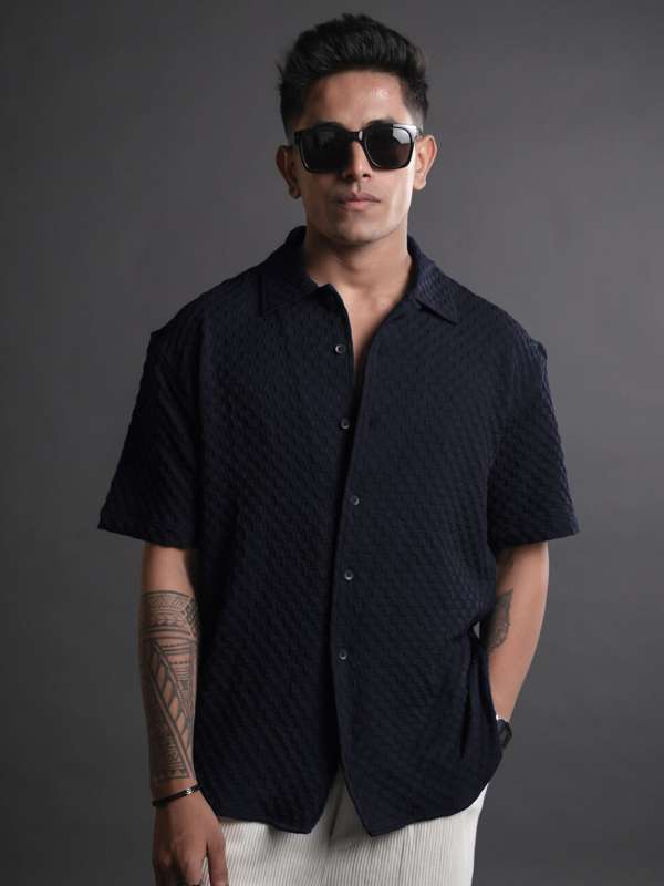 Half sleeve on sale shirts myntra