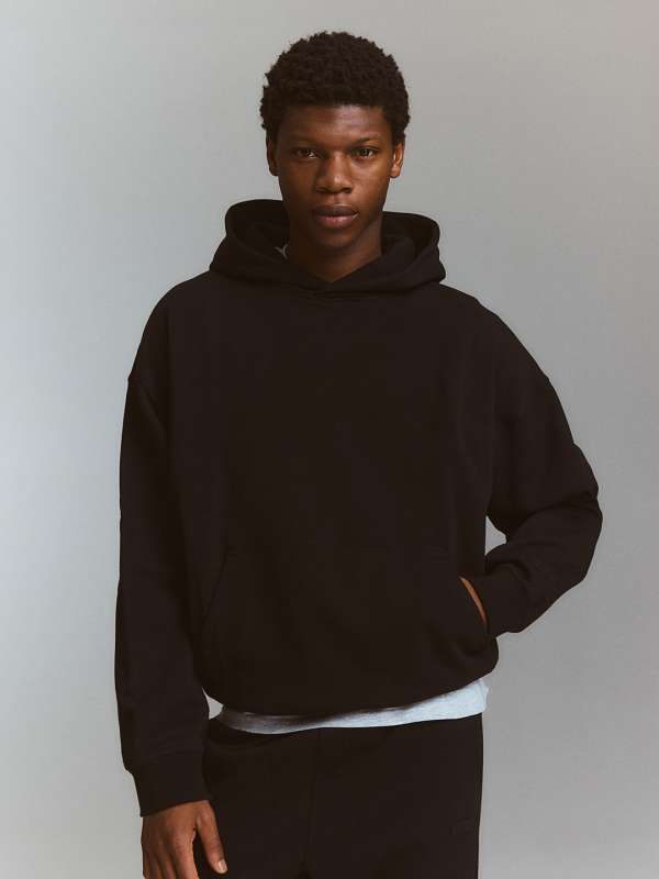 Black hoodie deals jacket