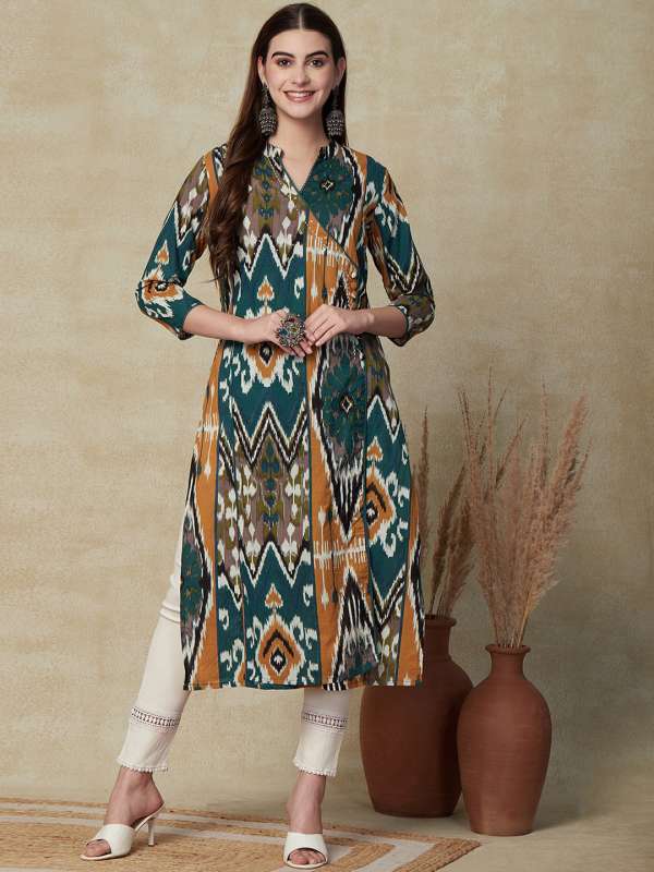 Long kurtis online myntra outlet