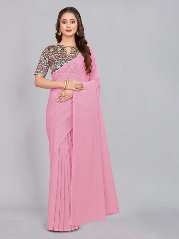 Chiffon saree top in myntra