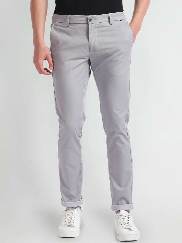 Grey Chinos Buy Grey Chinos Online in India Myntra