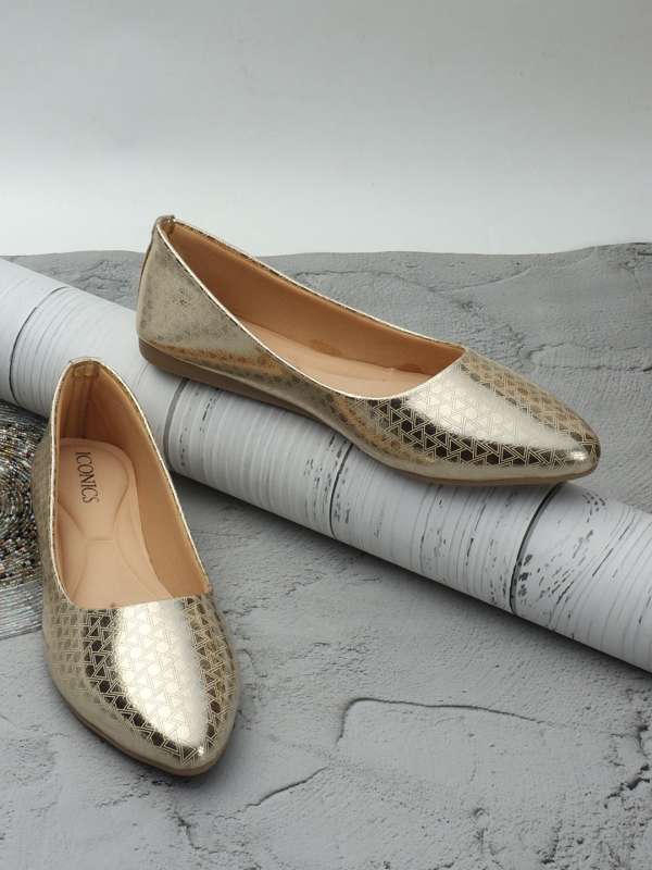 Gold ballet slippers deals