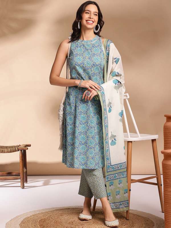 Gota patti sale suit myntra