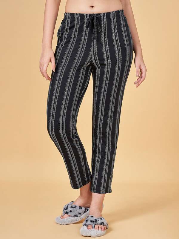 Cotton striped on sale pyjamas womens