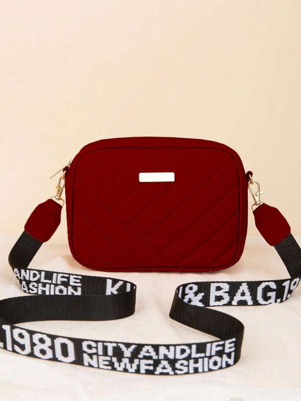 Red sling bags online india sales