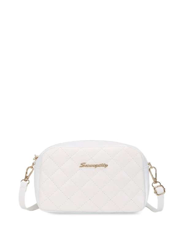 White Leather Handbags Buy White Leather Handbags online in India