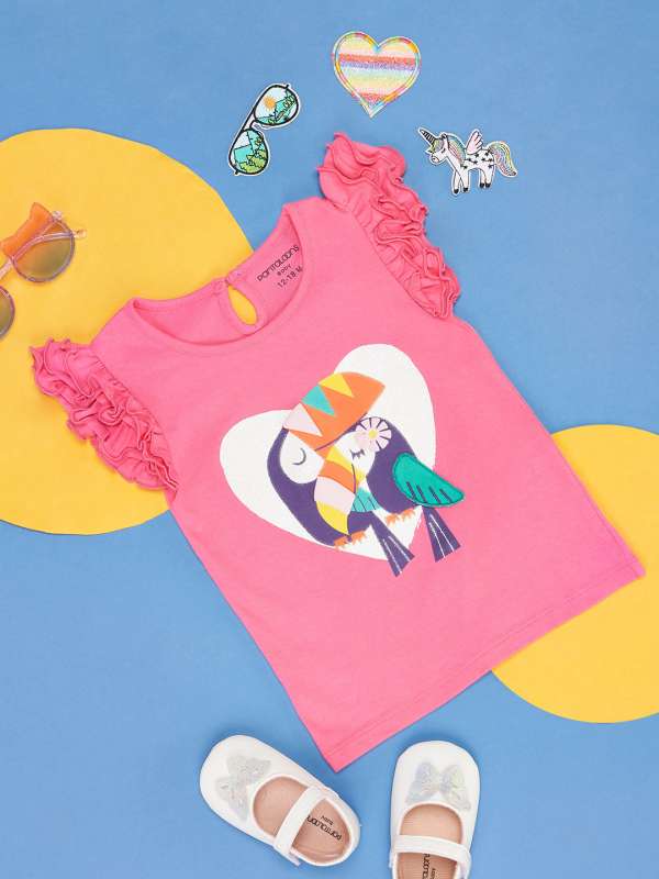 Baby Girls Wear Tshirts Buy Baby Girls Wear Tshirts online in India