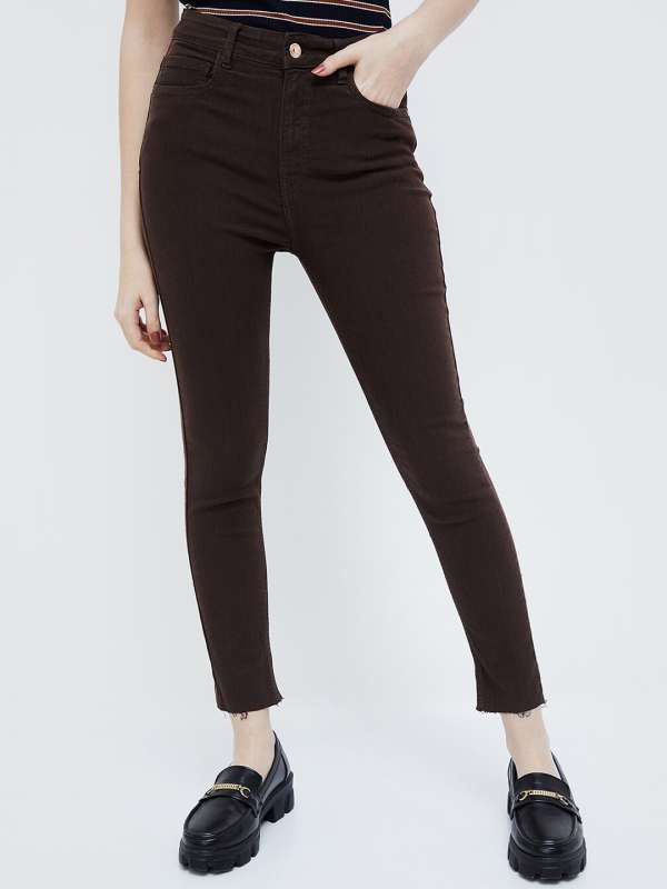 Buy online Women's Plain Cargo Jeans from Jeans & jeggings for Women by  Showoff for ₹1519 at 66% off