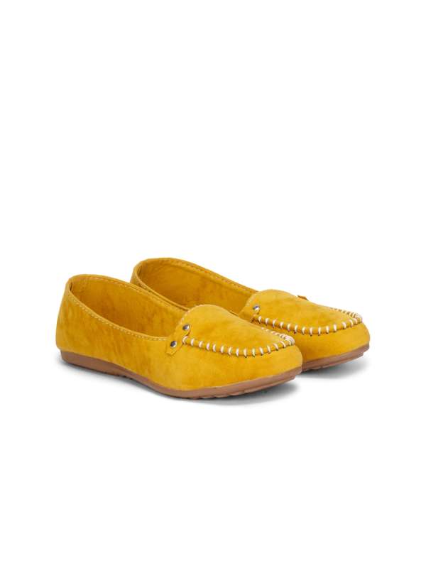 Yellow loafers womens hotsell