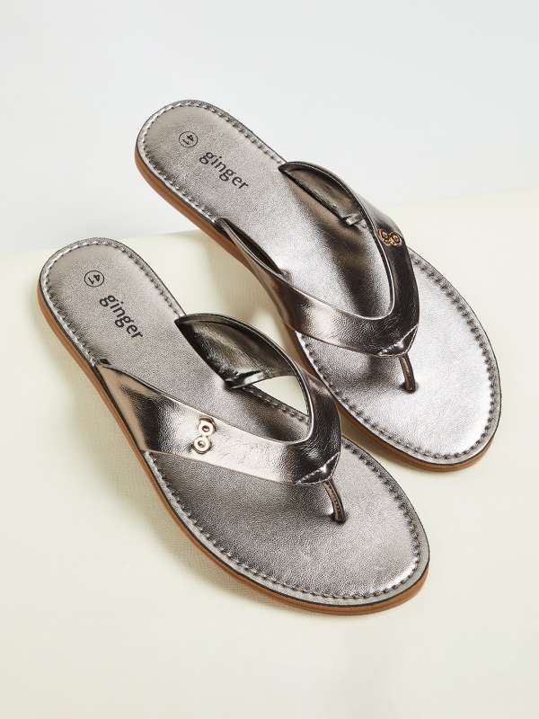 Ginger By Lifestyle Women Solid T Strap Flats Buy Ginger By Lifestyle Women Solid T Strap Flats online in India