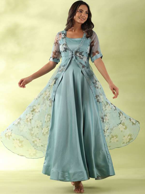 Long frock with coat clearance