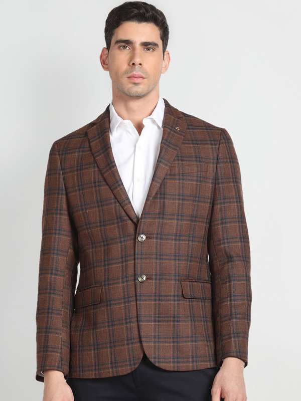 Arrow check blazers discount