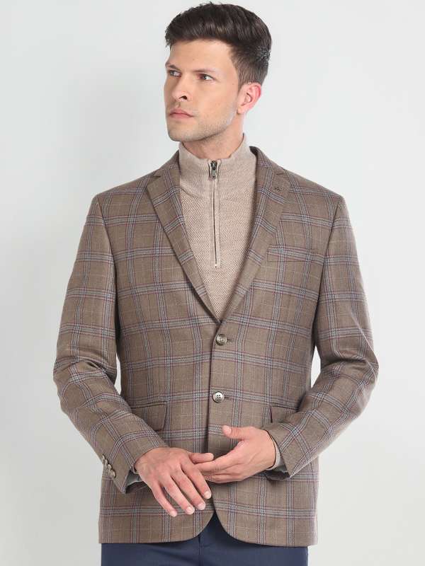 Arrow check blazers discount