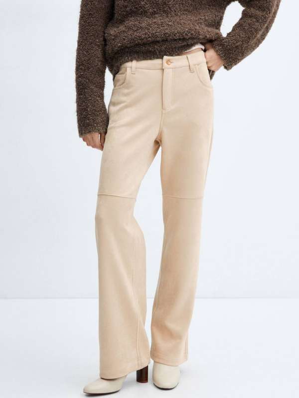 Women Suede Trousers Buy Women Suede Trousers online in India