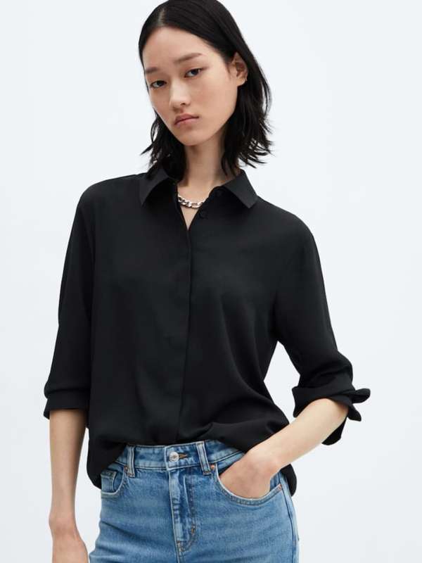 Mango shirts online clearance