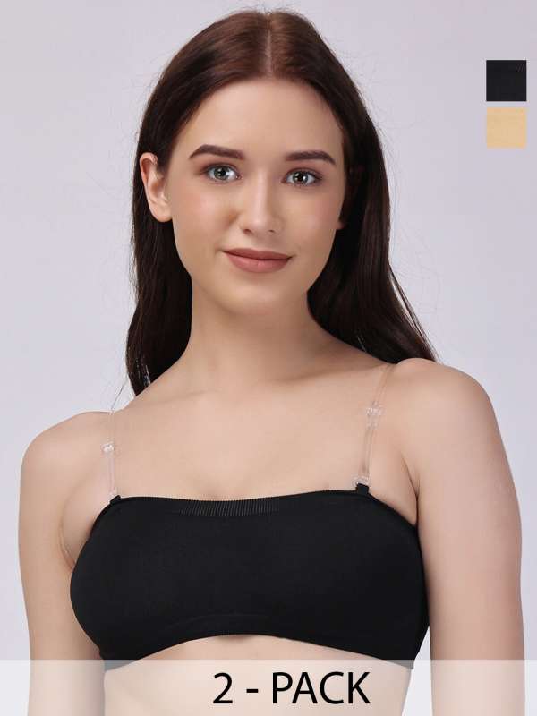 Buy Trylo Padded Non-Wired 3/4Th Coverage Blouse Bra - Black at Rs.485  online
