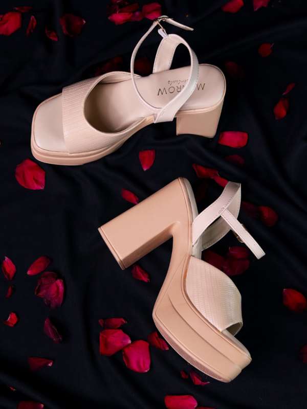 Pink 4 inch heels hot sale