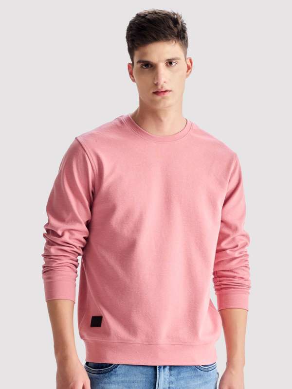 Men Pink Sweatshirts Buy Men Pink Sweatshirts online in India
